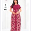 Pranjul Cotton Nighties For Women - Image 2