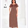 Pranjul Brown Nighties For Women - Image 2