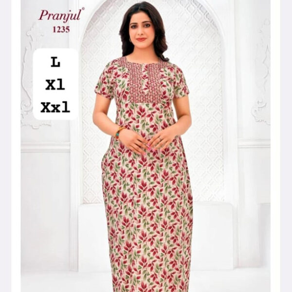 Pranjul Cotton Nighties For Women