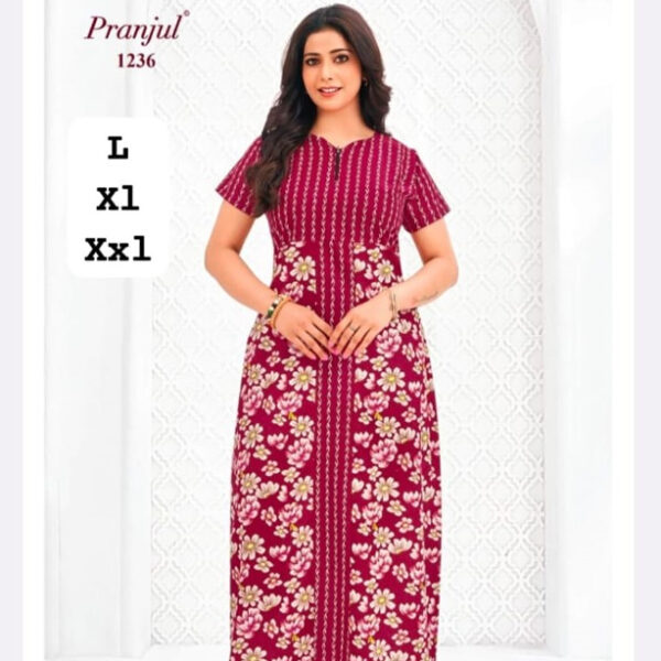 Pranjul Cotton Nighties For Women