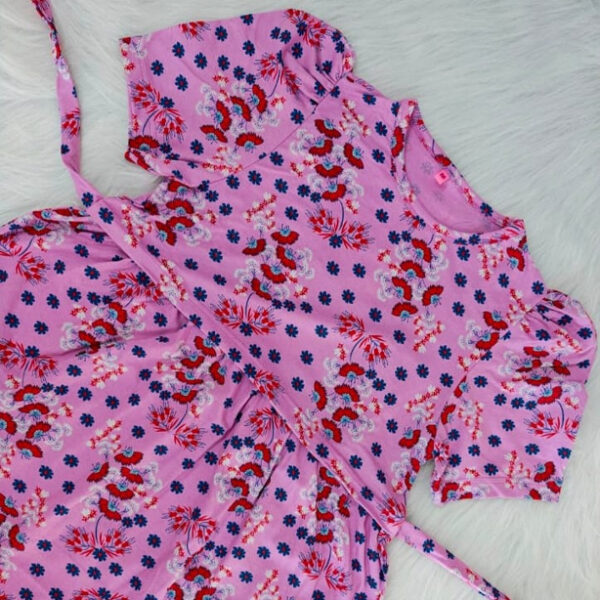 Pink color Maternity Nighty